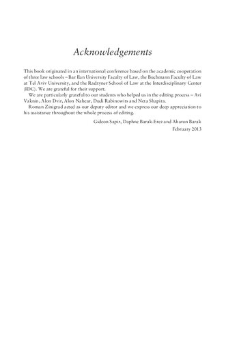 Israeli Constitutional Law In The Making Gideon Sapir Daphne Barakerez Aharon Barak Editors