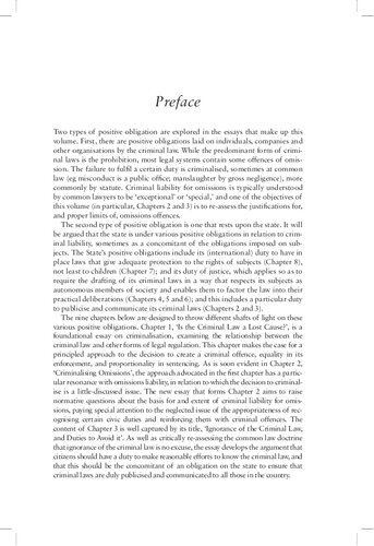 Positive Obligations In Criminal Law Andrew Ashworth