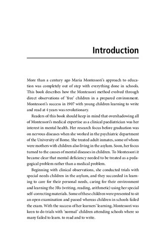 Maria Montessori A Critical Introduction To Key Themes And Debates Marion Odonnell