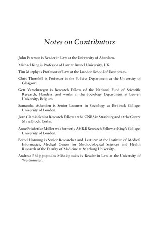 Luhmann On Law And Politics Critical Appraisals And Applications Michael King Chris Thornhill Editors