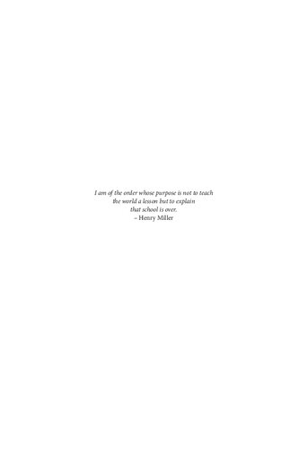 Henry Miller The Inhuman Artist A Philosophical Inquiry Indrek Männiste