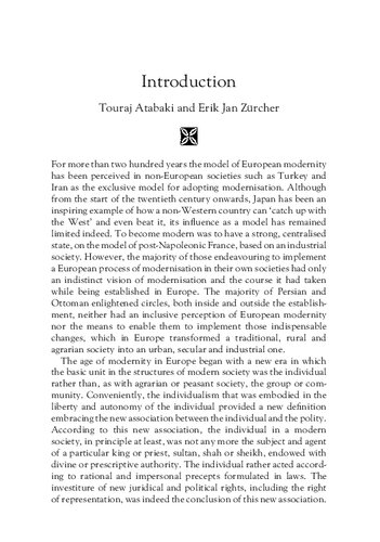 Men Of Order Authoritarian Modernization Under Atatrk And Reza Shah Touraj Atabaki Erik J Zrcher