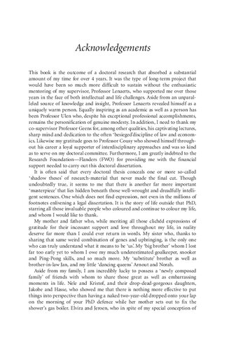 Professional Services In The Eu Internal Market Quality Regulation And Selfregulation Tinne Heremans