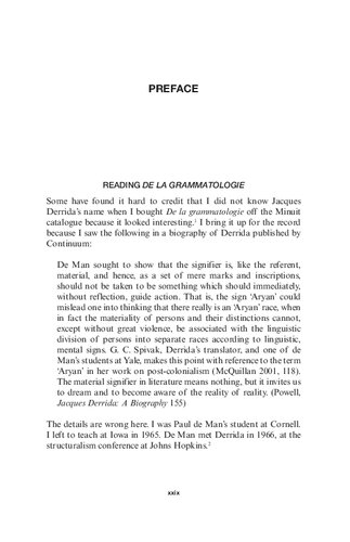 Reading Derridas Of Grammatology Sean Gaston Ian Maclachlan Editors
