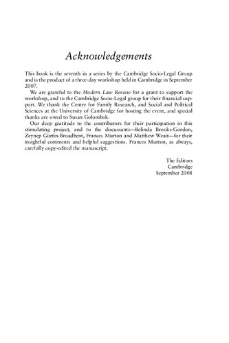 Regulating Autonomy Sex Reproduction And Family Shelley Day Sclater Martin Richards Emily Jackson Fatemeh Ebtehaj Editors