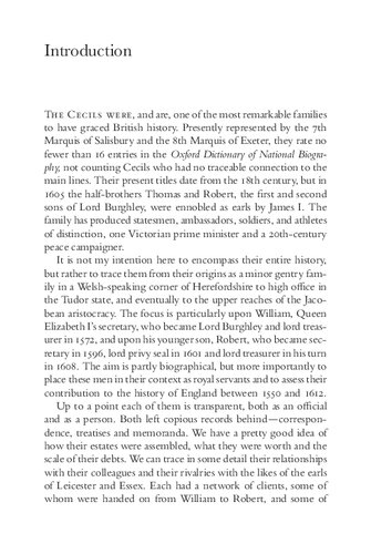 The Cecils Privilege And Power Behind The Throne David Loades