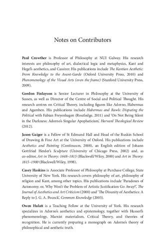 Aesthetic And Artistic Autonomy Owen Hulatt Editor