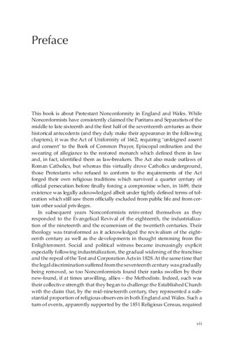 Tt Clark Companion To Nonconformity Robert Pope Editor