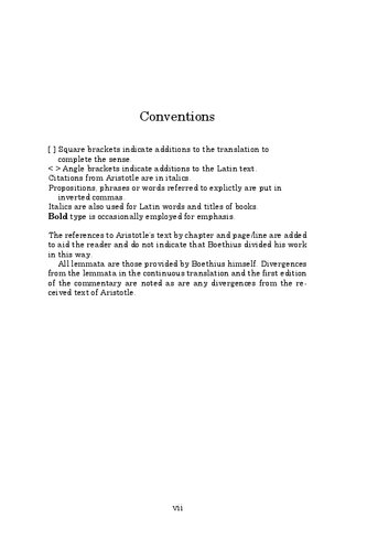 Boethius On Aristotle On Interpretation 13 Andrew Smith