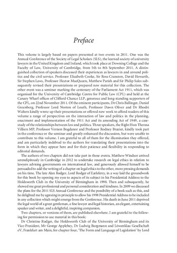 Law In Politics Politics In Law Editor David Feldman