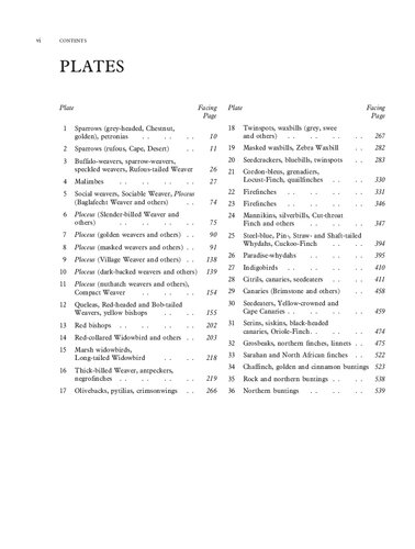The Birds Of Africa Emil K Urban C Hilary Fry Stuart Keith Editors