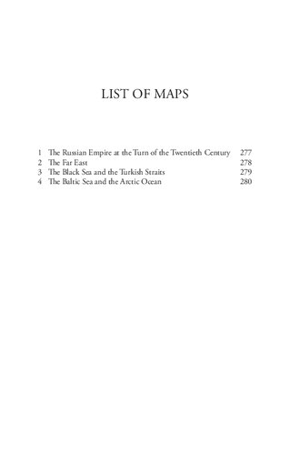Russian Imperialism And Naval Power Military Strategy And The Buildup To The Russojapanese War Nicholas Papastratigakis
