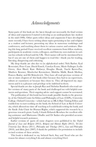 Intolerant Religion In A Tolerantliberal Democracy Yossi Nehushtan