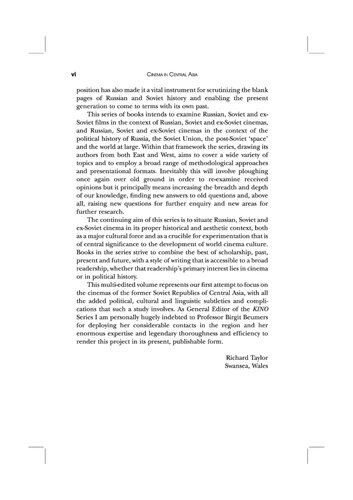 Cinema In Central Asia Rewriting Cultural Histories Michael Rouland Gulnara Abikeyeva Birgit Beumers Editors