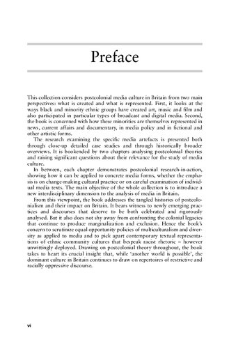 Postcolonial Media Culture In Britain Rosalind Brunt And Rinella Cere