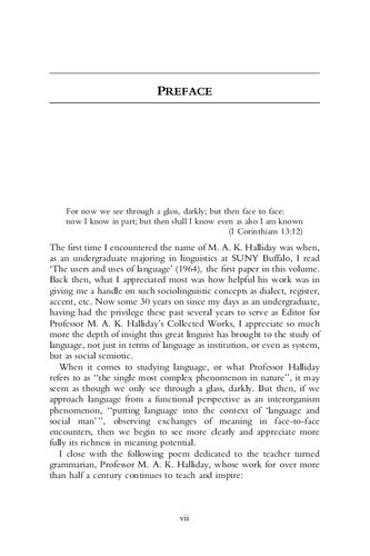 Language And Society Volume 10 M A K Halliday Jonathan J Webster Editor