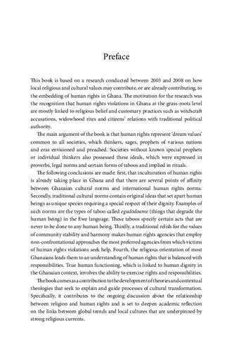 Religion And The Inculturation Of Human Rights In Ghana Abamfo Ofori Atiemo