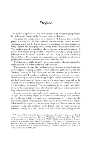 Labour Law In The Courts National Judges And The European Court Of Justice Silvana Sciarra Editor