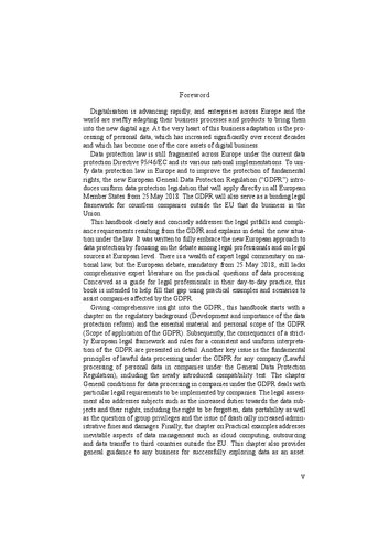 New European General Data Protection Regulation A Practitioners Guide Tobias Kugler Daniel Rcker Llm Editors