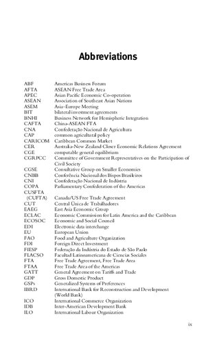 Free Trade For The Americas The United States Push For The Ftaa Agreement Paulo Vizentini Marianne Wiesebron Editors