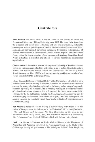 Twentiethcentury Mass Society In Britain And The Netherlands Bob Moore Henk Van Nierop Editors
