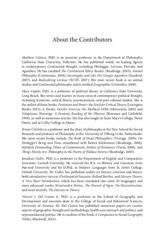 Derrida And The Future Of The Liberal Arts Mary Caputi Vincent J Del Casino