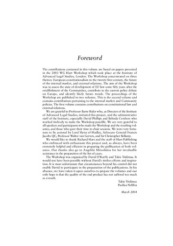 European Union Law For The Twentyfirst Century Paolisa Nebbia