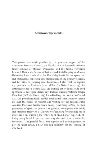 Uzbekistan And The United States Shahram Akbarzadeh