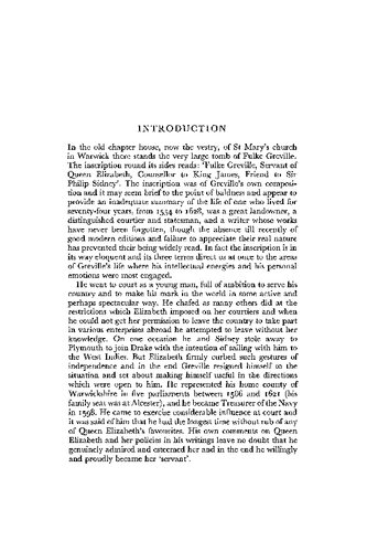 Selected Writings Of Fulke Greville Joan Rees Editor