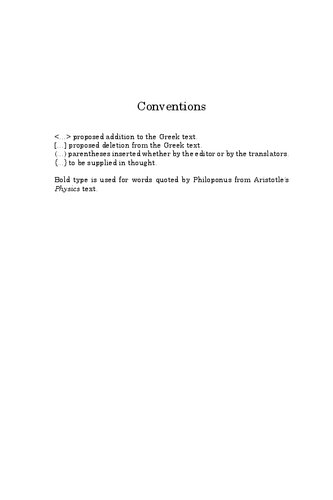 Philoponus On Aristotle Physics 415 Keimpe Algra Johannes Van Ophuijsen
