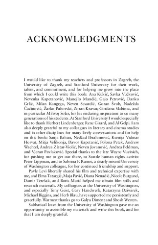 Postyugoslav Literature And Film Fires Foundations Flourishes Gordana P Crnkovi