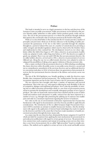 Brussels Commentary On Eu Public Procurement Law Michael Steinicke Peter L Vesterdorf Editors