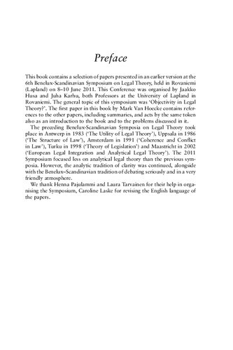 Objectivity In Law And Legal Reasoning Jaakko Husa Mark Van Hoecke Editors