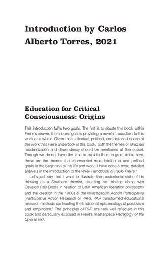 Education For Critical Consciousness Paulo Freire