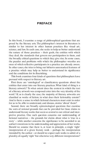 Aesthetics And Literature David Davies