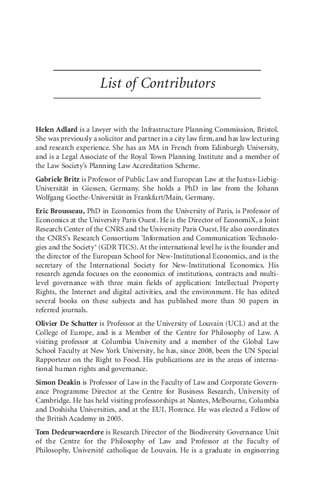 Reflexive Governance Redefining The Public Interest In A Pluralistic World Olivier De Schutter Jacques Lenoble Editors