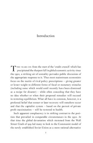 Beyond The Profits System Possibilities For A Postcapitalist Era Harry Shutt