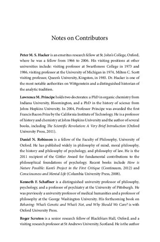 Scientism Daniel N Robinson Richard N Williams