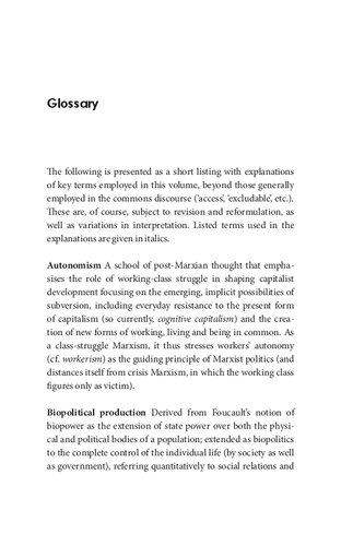 Perspectives On Commoning Autonomist Principles And Practices Guido Ruivenkamp Andy Hilton Editors