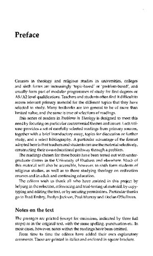 God In Action Problems In Theology A Reader Jeff Astley David Brown Ann Loades Editors