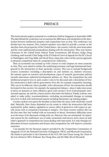 Intellectual Property Competition Law And Economics In Asia R Ian Mcewin Editor