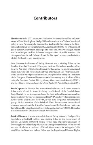 After The Third Way The Future Of Social Democracy In Europe Olaf Cramme Patrick Diamond Editors