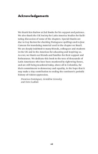 Rightwing Politics In The New Latin America Francisco Domnguez