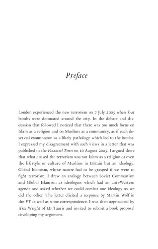 Rethinking Islamism The Ideology Of The New Terror Meghnad Desai