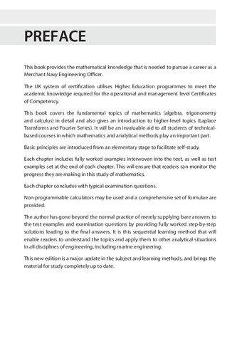 Reeds Marine Engineering And Technology Volume 1 Mathematics For Marine Engineers Kevin Corner Leslie Jackson William Embleton