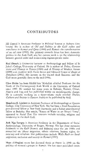Monarchies And Nations Globalisation And Identity In The Arab States Of The Gulf Paul Dresch James Piscatori Editors
