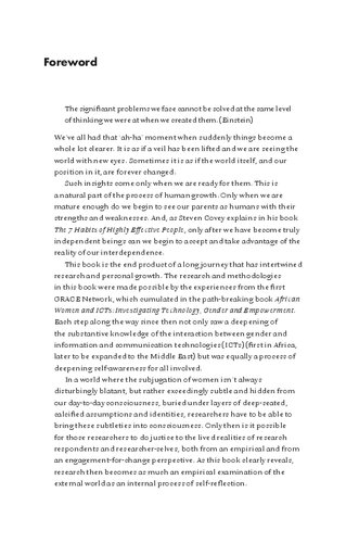 Women And Ict In Africa And The Middle East Changing Selves Changing Societies Ineke Buskens Anne Webb