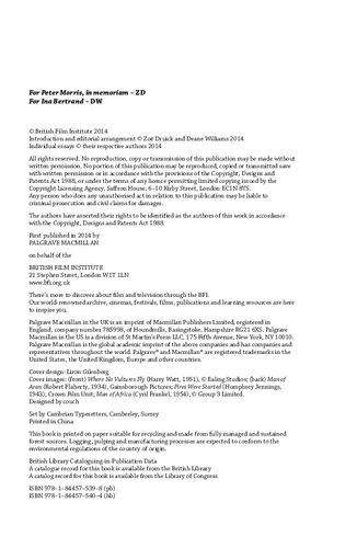 The Grierson Effect Tracing Documentarys International Movement Zo Druick Deane Williams Editors