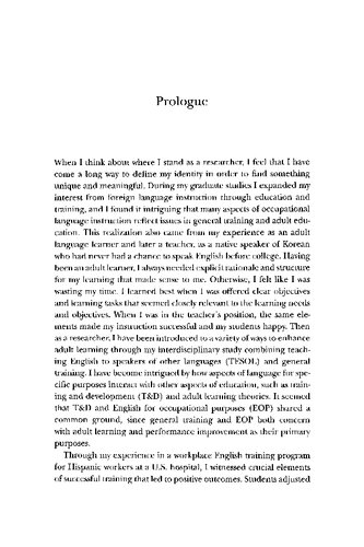 English For Occupational Purposes One Language Dan Kim