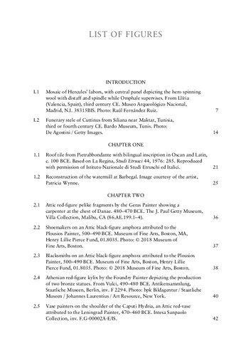 A Cultural History Of Work In Antiquity Volume 1 Coll